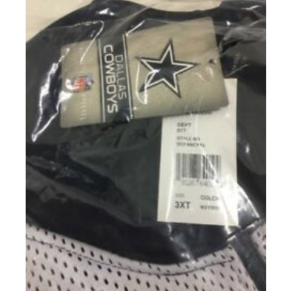 Dallas Cowboys Men’s Big & Tall Track Jacket - Picture 4 of 4